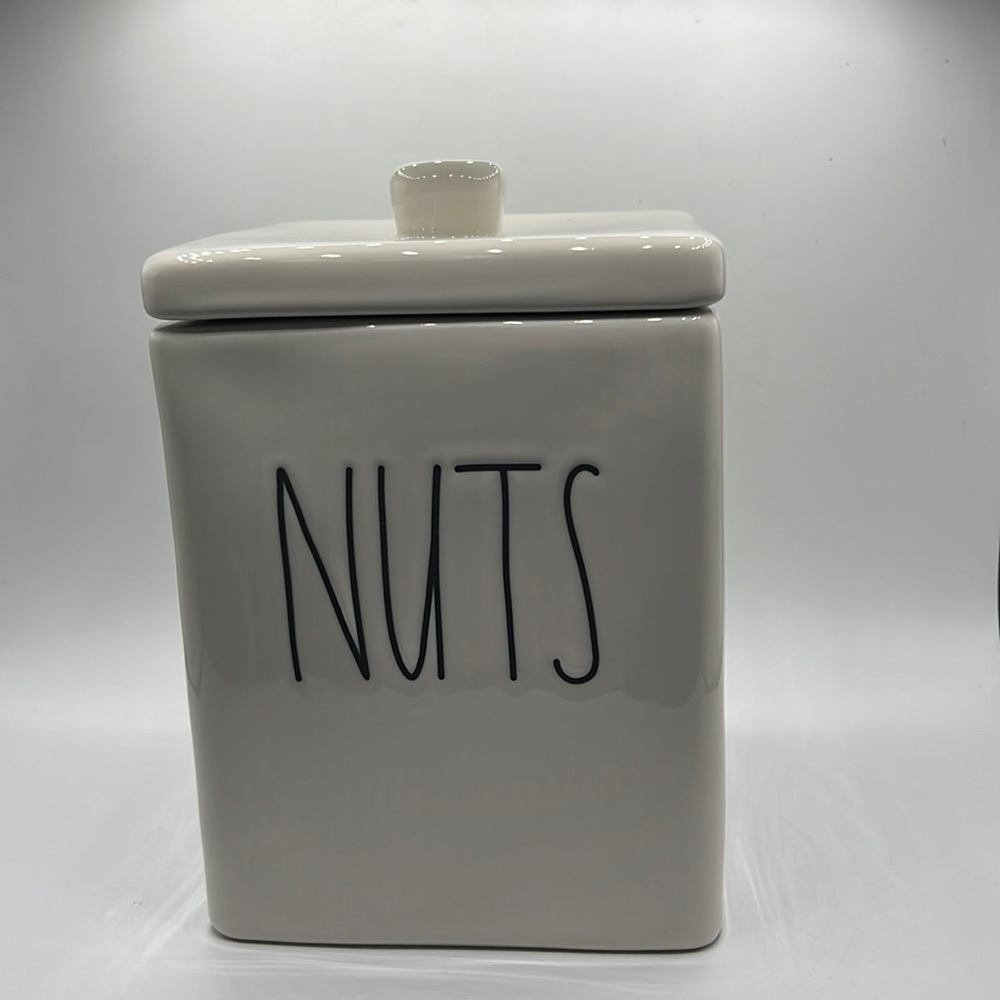 Rae Dunn NUTS Canister